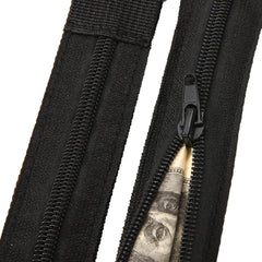 Nylon Waist Money Belt Secret Security Zip Pocket Fanny Pack