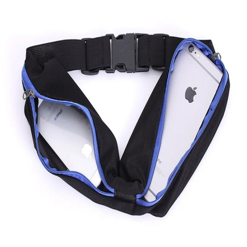 Multifunction Nylon Waist Pack Hip Money Belt Travel Bag