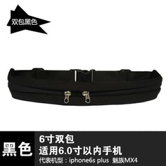 Nylon Waist Pack Fanny Pack Bum Bag Hip Money Belt Travel Phone Bag Unisex