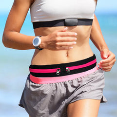 Nylon Waist Pack Fanny Pack Bum Bag Hip Money Belt Travel Phone Bag Unisex
