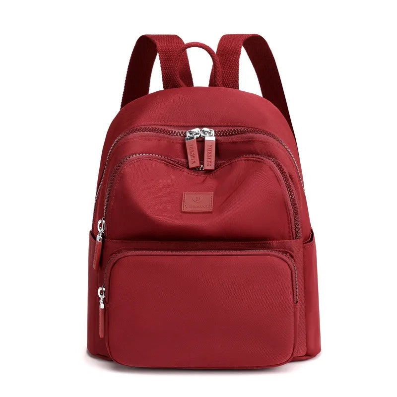 Waterproof Nylon Anti-theft Backpack for Teenage Girls