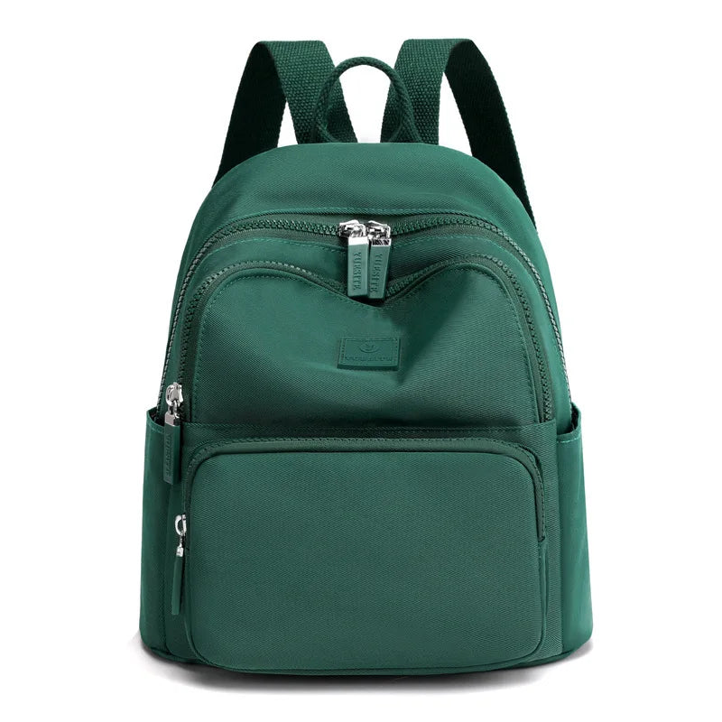 Waterproof Nylon Anti-theft Backpack for Teenage Girls