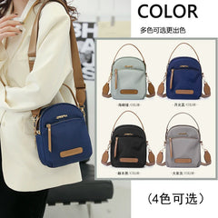 Nylon Waterproof Small Square Women Shoulder Bag Crossbody Handbags