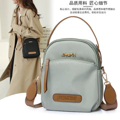 Nylon Waterproof Small Square Women Shoulder Bag Crossbody Handbags