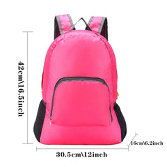 Nylon Waterproof Travel Backpacks Men Travel Bags Hiking Backpack
