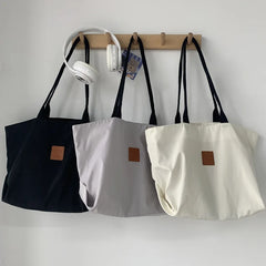 Nylon Waterproof Women Canvas Handbags Ladies Shoulder Shopping Bags