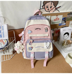 Waterproof School Backpack for Teenage Girls Laptop Backpacks