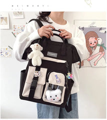Nylon Waterproof Women's Backpack for Girls