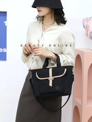Nylon Waterproof Women's Tote Bags Large Capacity Shoulder Crossbody Bags