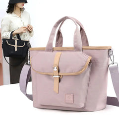 Nylon Waterproof Women's Tote Bags Large Capacity Shoulder Crossbody Bags