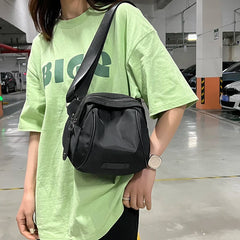 Nylon Waterproof Small Crossbody Shoulder Handbags Lady Waist Packs