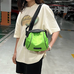 Nylon Waterproof Small Crossbody Shoulder Handbags Lady Waist Packs