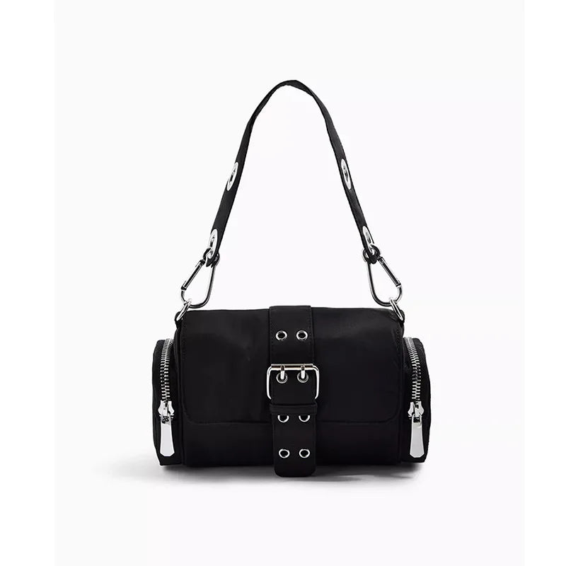 Nylon Women Axillary Bags Rivet Ladies Shoulder Bag