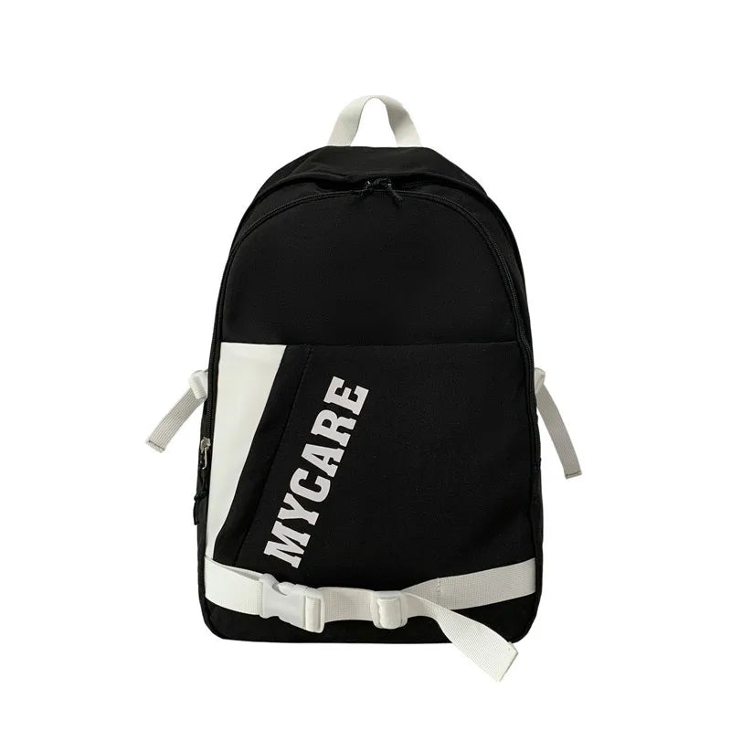 Nylon Women Backpack Waterproof Rucksack School Bag Student Bookbag Travel
