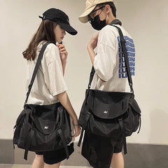 Nylon Women Backpack Girls Rucksack Shoulder Bags Large Travel