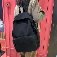 Nylon Schoolbag for Teenage Girls Laptop Backpack