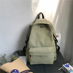 Nylon Schoolbag for Teenage Girls Laptop Backpack