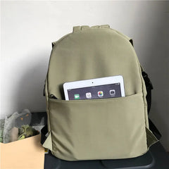 Nylon Schoolbag for Teenage Girls Laptop Backpack