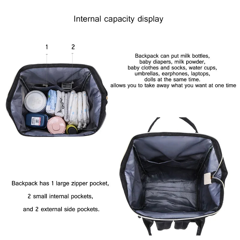 Nylon Women Backpacks Large Capacity Mommy Baby Nursing Bags Female Laptop