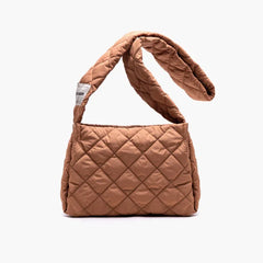 Nylon Women Bag Square Solid Zipper Shoulder Bags Handbags Crossbody Bag