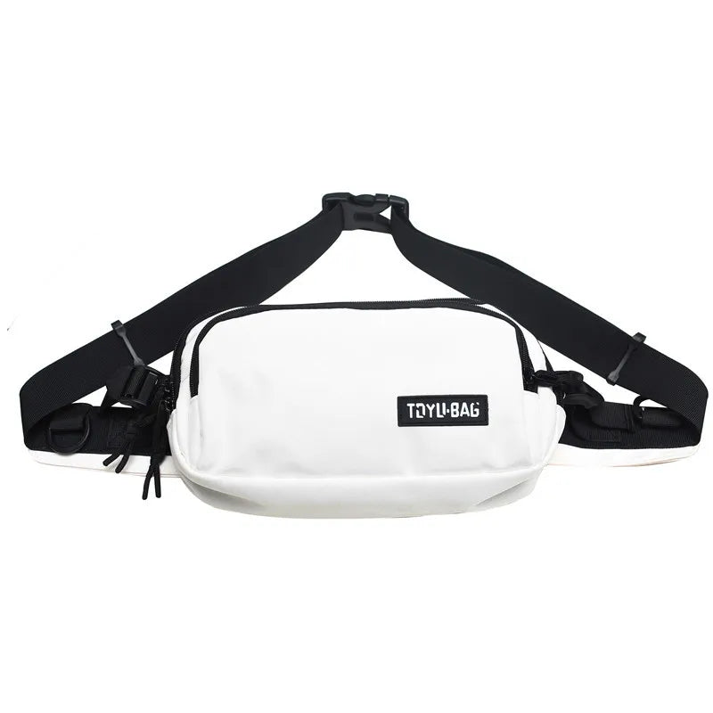 Nylon Chest Bag Crossbody Phone Sports Waist Hip Sack Fanny Pack