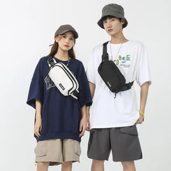 Nylon Chest Bag Crossbody Phone Sports Waist Hip Sack Fanny Pack