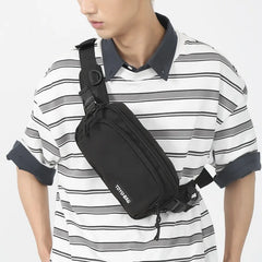 Nylon Chest Bag Crossbody Phone Sports Waist Hip Sack Fanny Pack