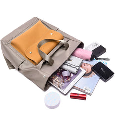 Nylon Women School Backpacks Anti Theft Backpack Large Capacity Waterproof Bag