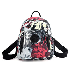Nylon Women Shoulder Backpack Small Female Travel Bag Teenage Girls School Bags