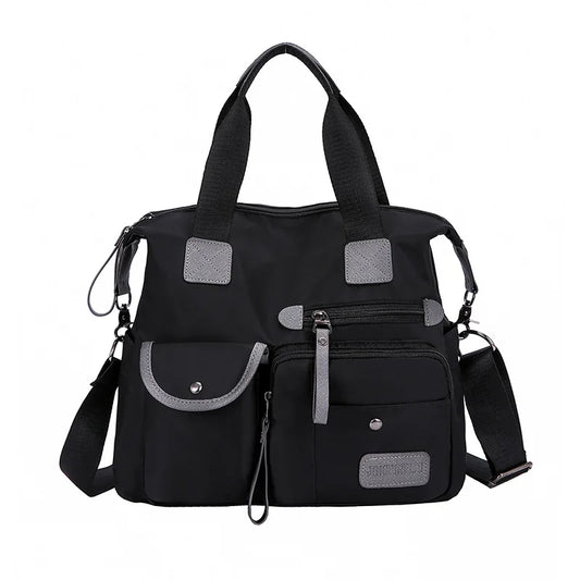 Waterproof Nylon Women Shoulder Bag Large Capacity Crossbody Tote