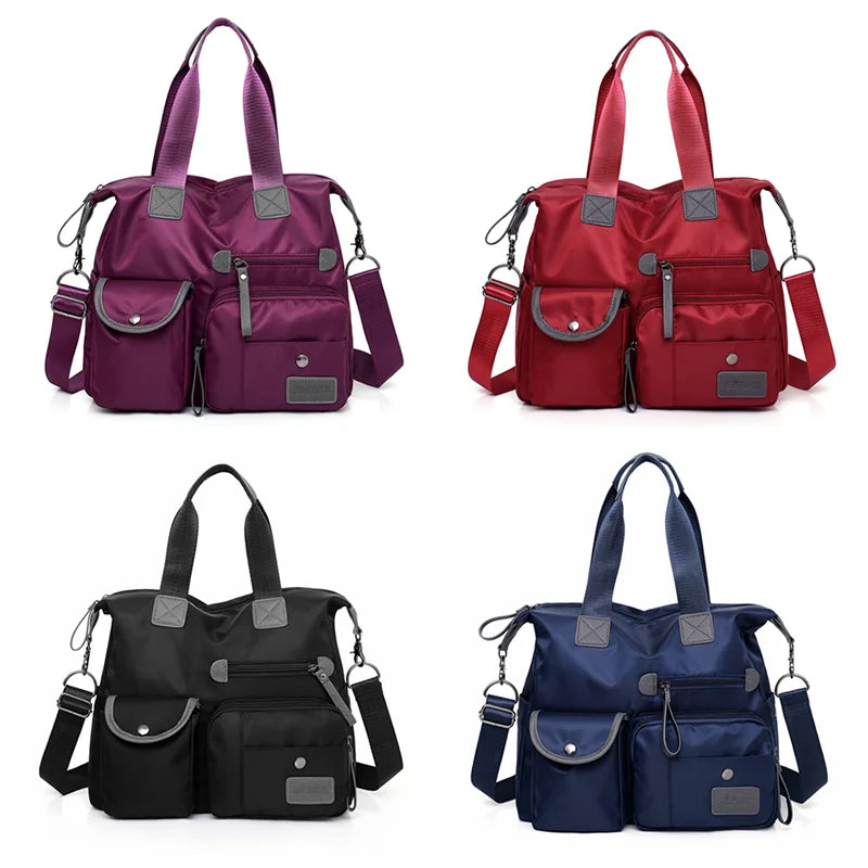 Nylon Women Shoulder Bag Handbags Waterproof Crossbody Bag Large Capacity