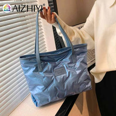 Nylon Women Shoulder Bags Casual Large Capacity Soft Lightweight