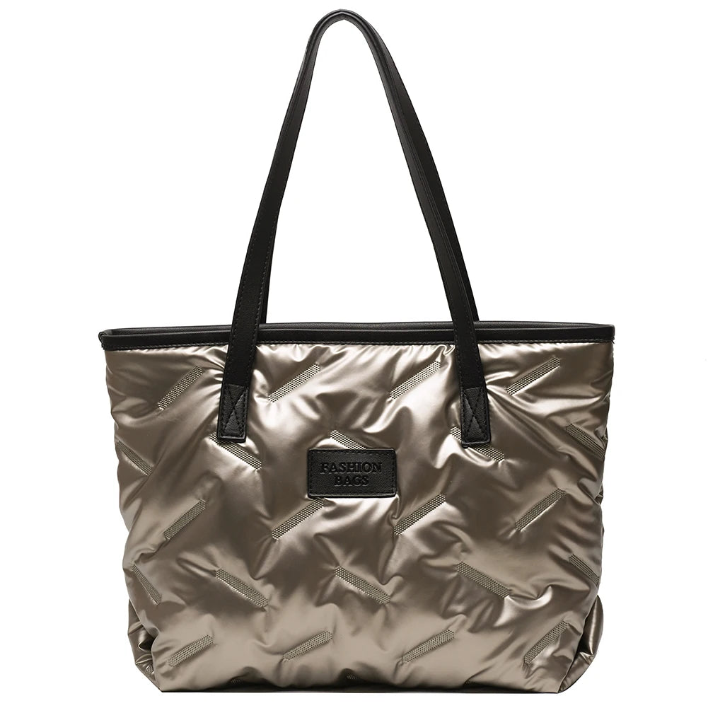 Nylon Women Shoulder Bags Large Capacity Lightweight Handbags for Girls