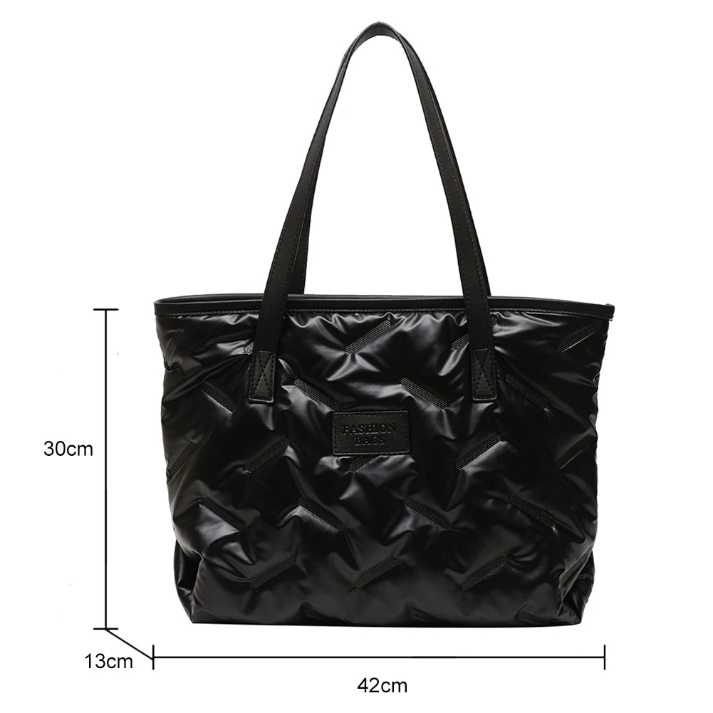 Nylon Women Shoulder Bags Large Capacity Lightweight Handbags for Girls