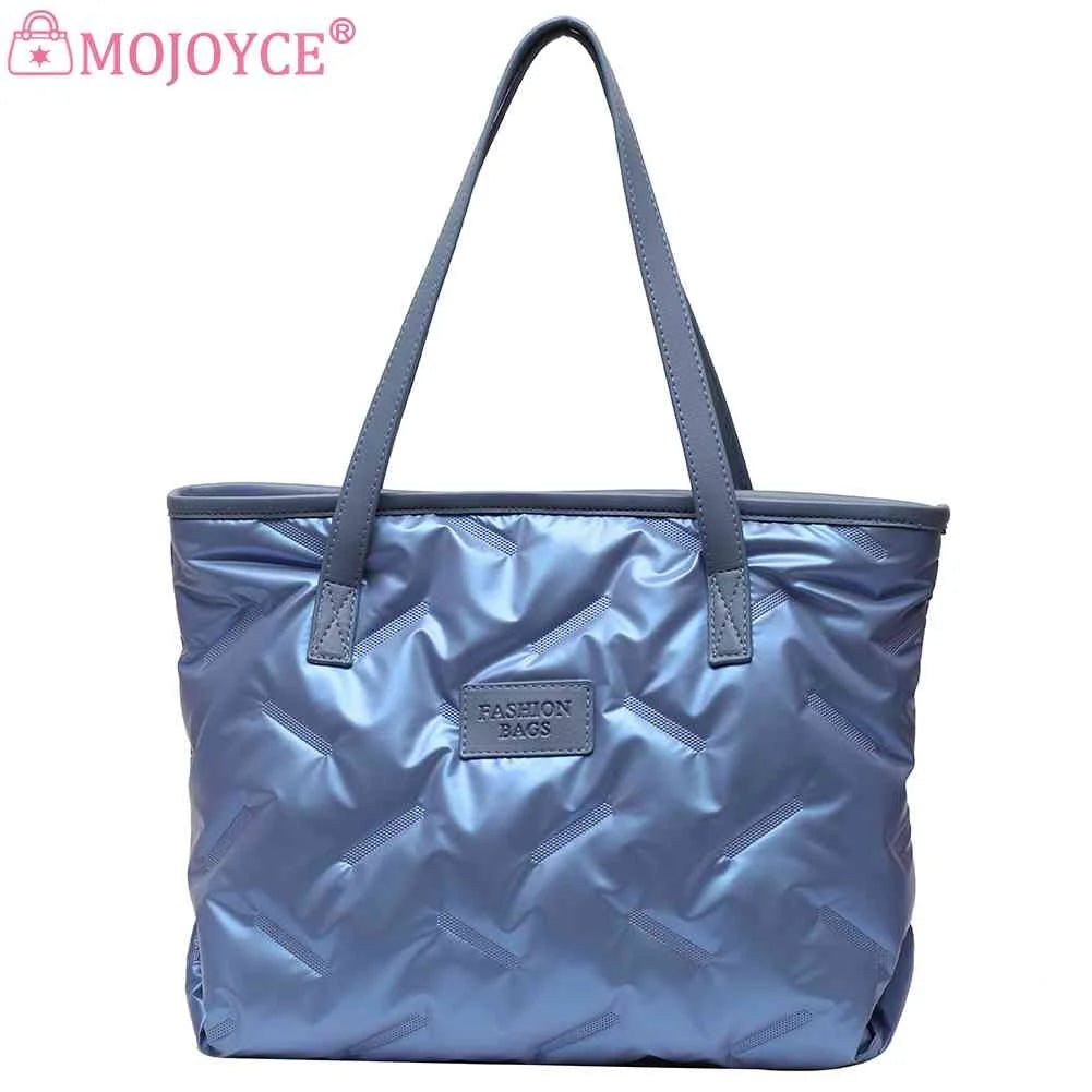 Nylon Women Shoulder Bags Large Capacity Ladies Handbags Soft Warm
