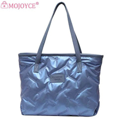 Nylon Women Shoulder Bags Large Capacity Ladies Handbags Soft Warm