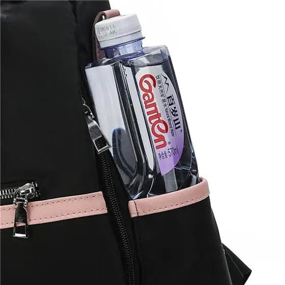 Nylon Women's Backpack Anti-theft Large Capacity School Bag