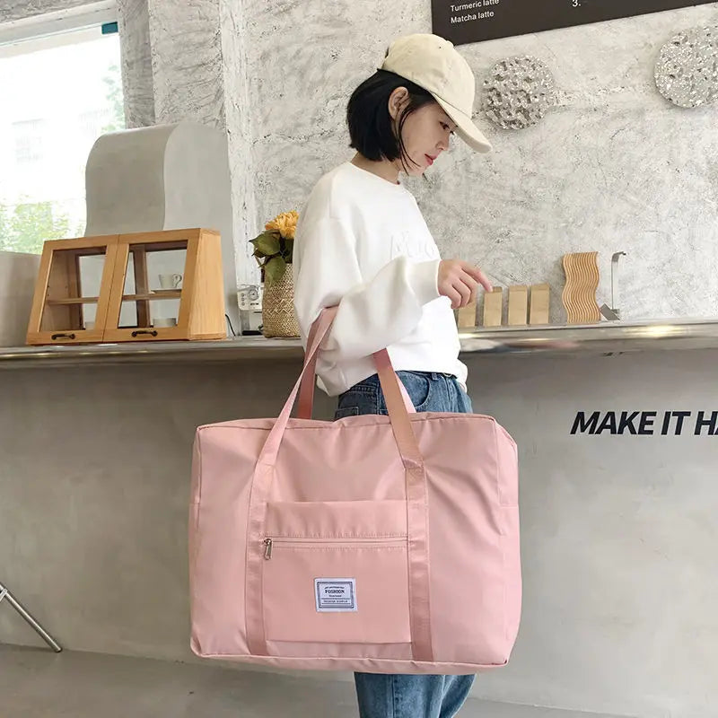 Women's Waterproof Travel Bag Large Capacity Duffle Bag