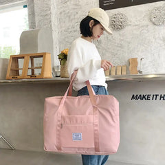 Women's Waterproof Travel Bag Large Capacity Duffle Bag