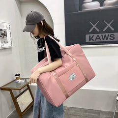 Women's Waterproof Travel Bag Large Capacity Duffle Bag