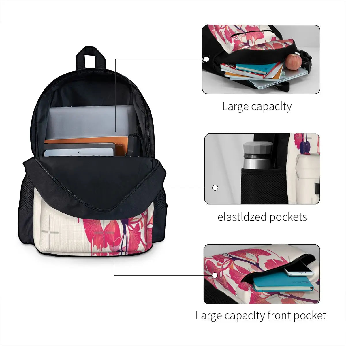 Ginkgo 1 Backpacks Men's & Women's Schoolbag