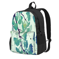 Ginkgo In Green 2 Backpacks Men's Backpacks Bags For Women