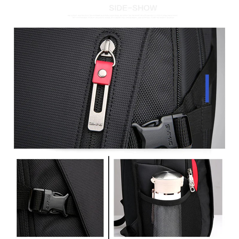 Men's Backpack Oxford Laptop Bags Casual Student Waterproof SchoolBag