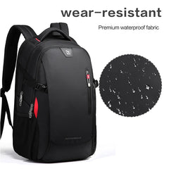 Men's Backpack Oxford Laptop Bags Casual Student Waterproof SchoolBag