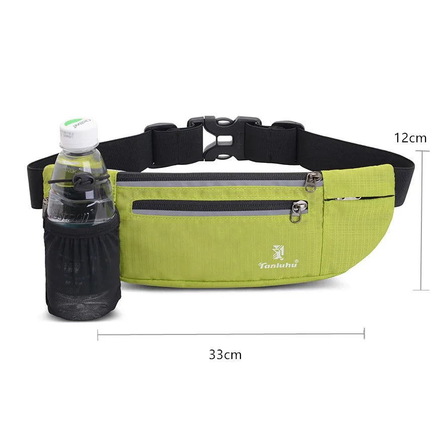 OKKID Running Waist Bag for Cell Phone Outdoor Sports Waist Pack Women
