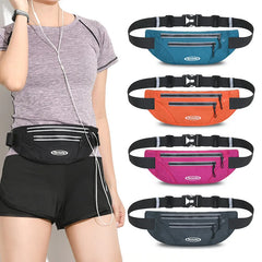 OKKID Running Waist Bag for Cell Phone Outdoor Sports Waist Pack Women