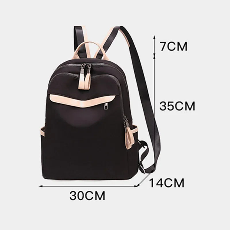 Women Backpack Lightweight Pink Schoolbag Small Laptop Bagpack