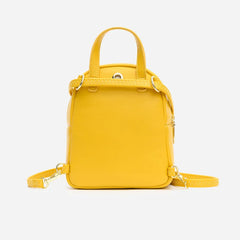 Small Leather Backpack for Women Mini Shoulder Bag