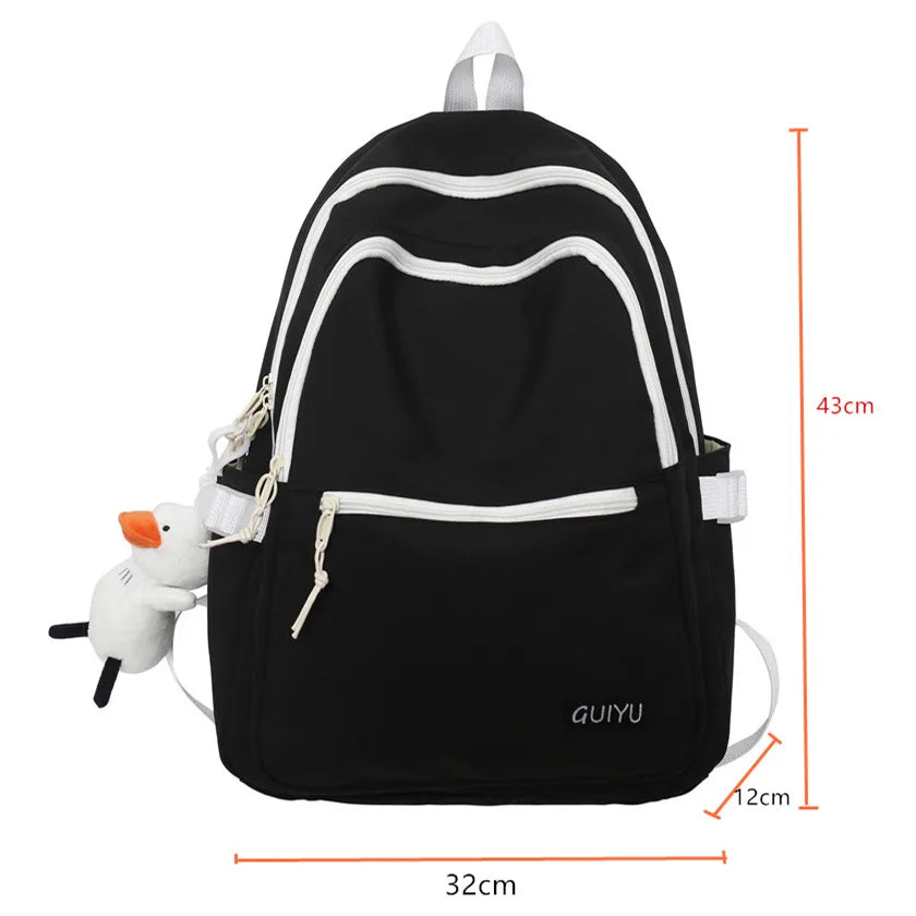 Women School Backpack Teenage Girl Lightweight Travel Sport Backpack