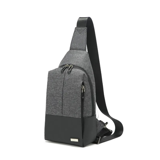 Men's Chest Bag Chest Pack Waterproof Sling Shoulder Strap Bag Male